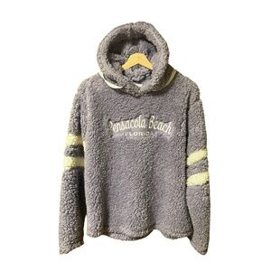 "Pensacola Beach, Florida" Fleece Hoodie